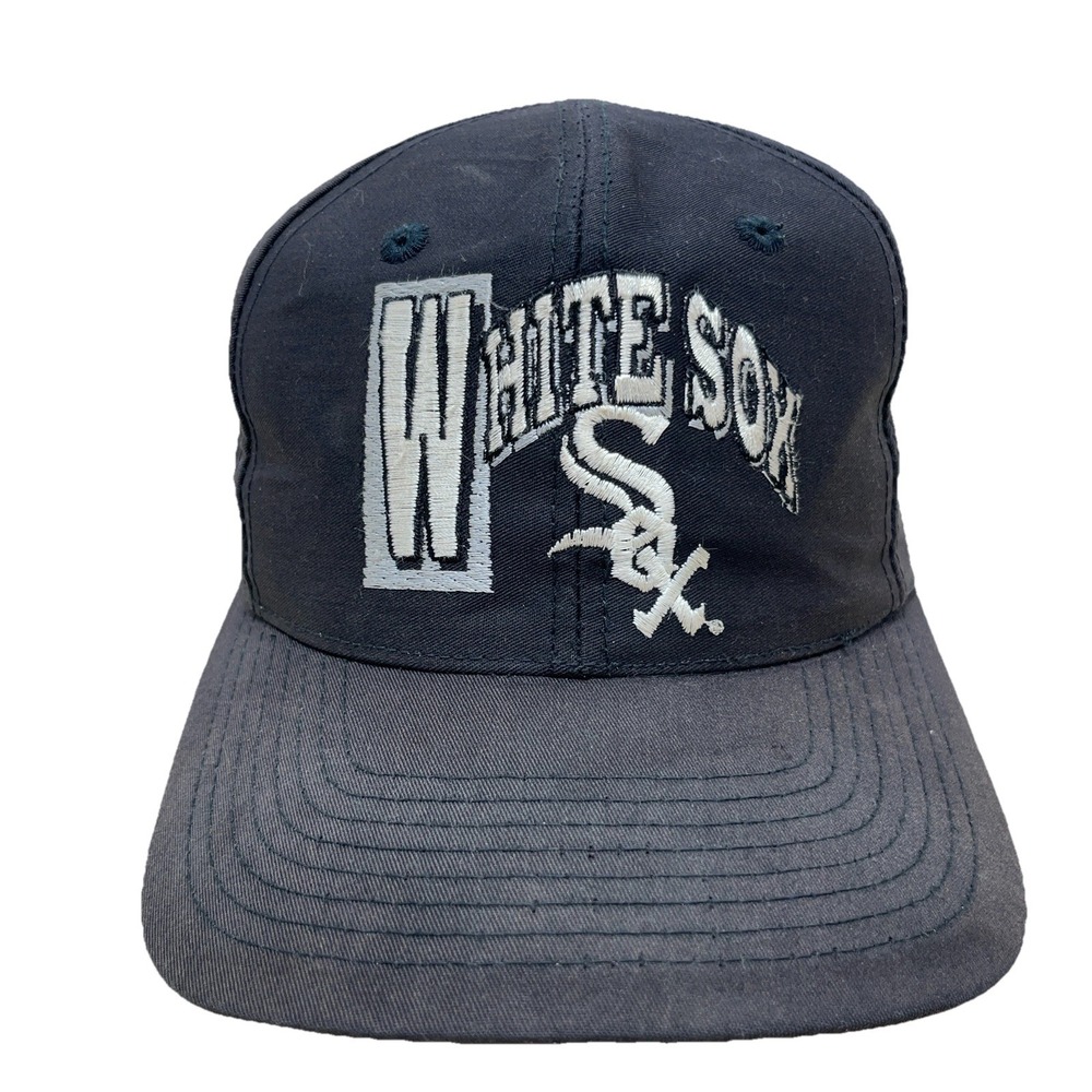 Vintage Chicago White Sox SnapBack Hat Cap Youth Boys 90s Faded MLB Kids